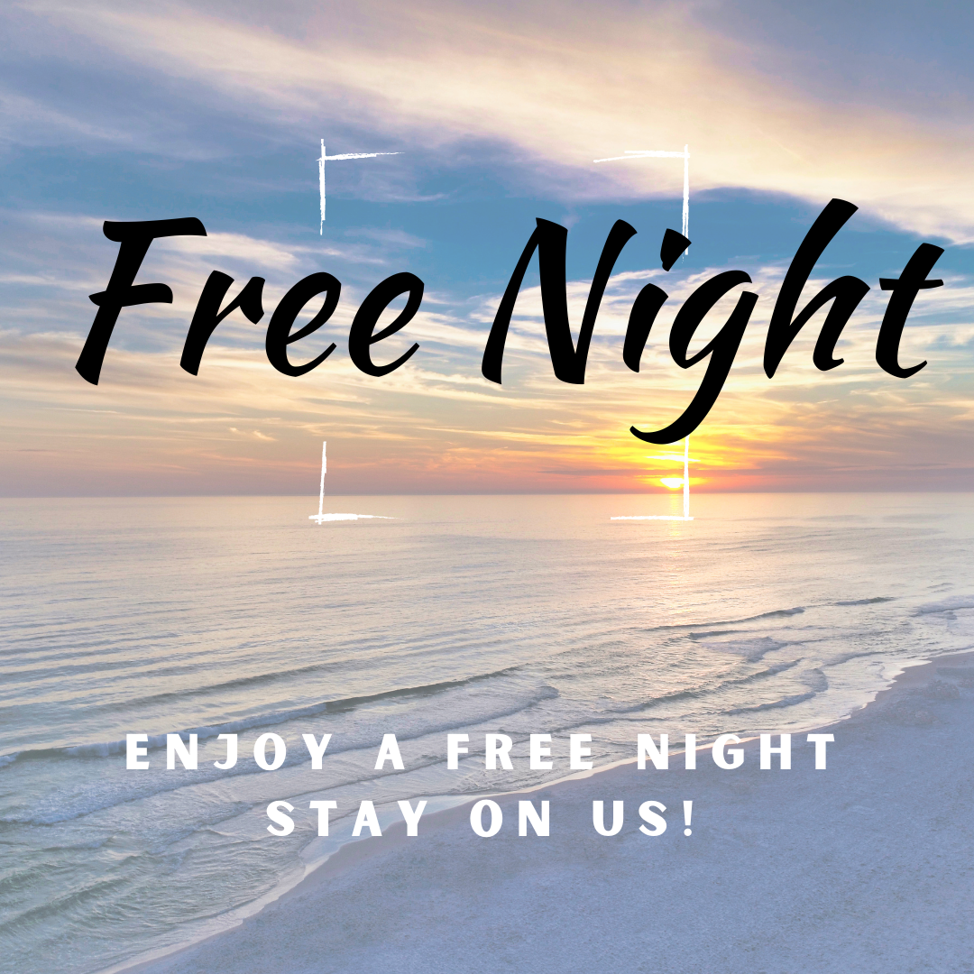 Free Night Special for 30A Vacation Rental
